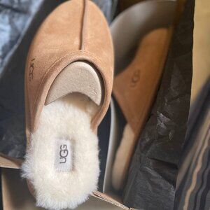 Ugg Men’s Size‎ 8 Scuff Slippers Chestnut